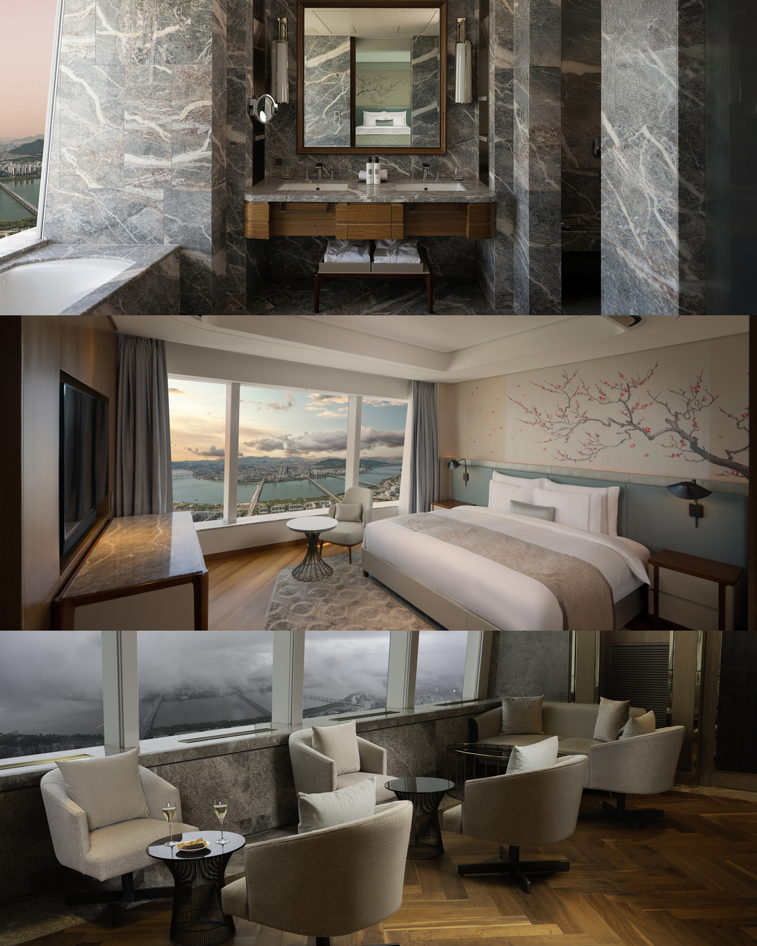 시그니엘 호텔 사진촬영